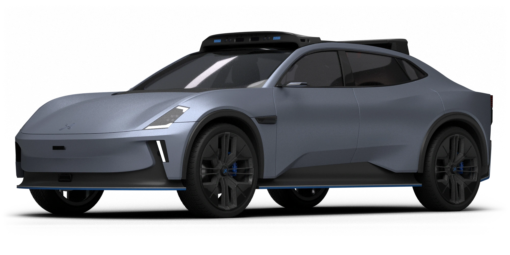 Autonomous driving sensor technology image
